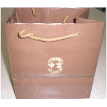 promotional Paper Bag for Garment. Pink Paper Bag Customized